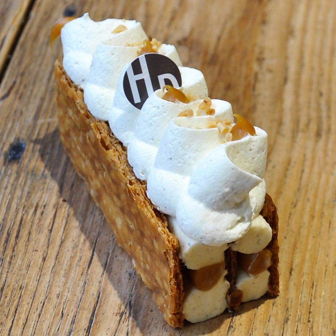 Millefeuille caramel beurre salé