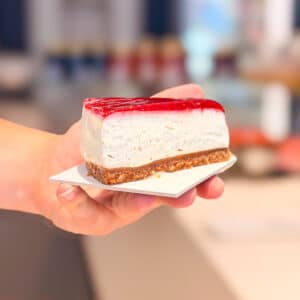 Cheesecake framboise